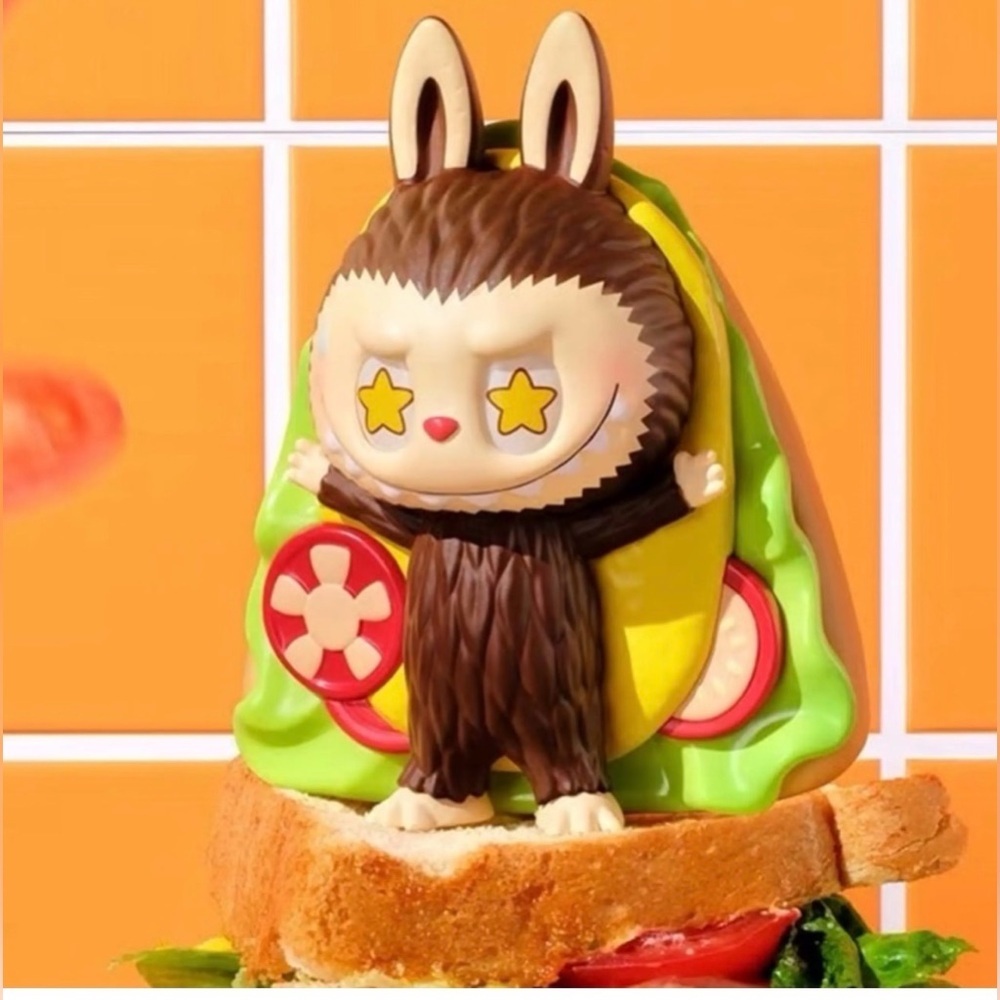 POP MART’s WACKY MART The Monster’s LABUBU “The Sandwich” figure | 💯 Authentic